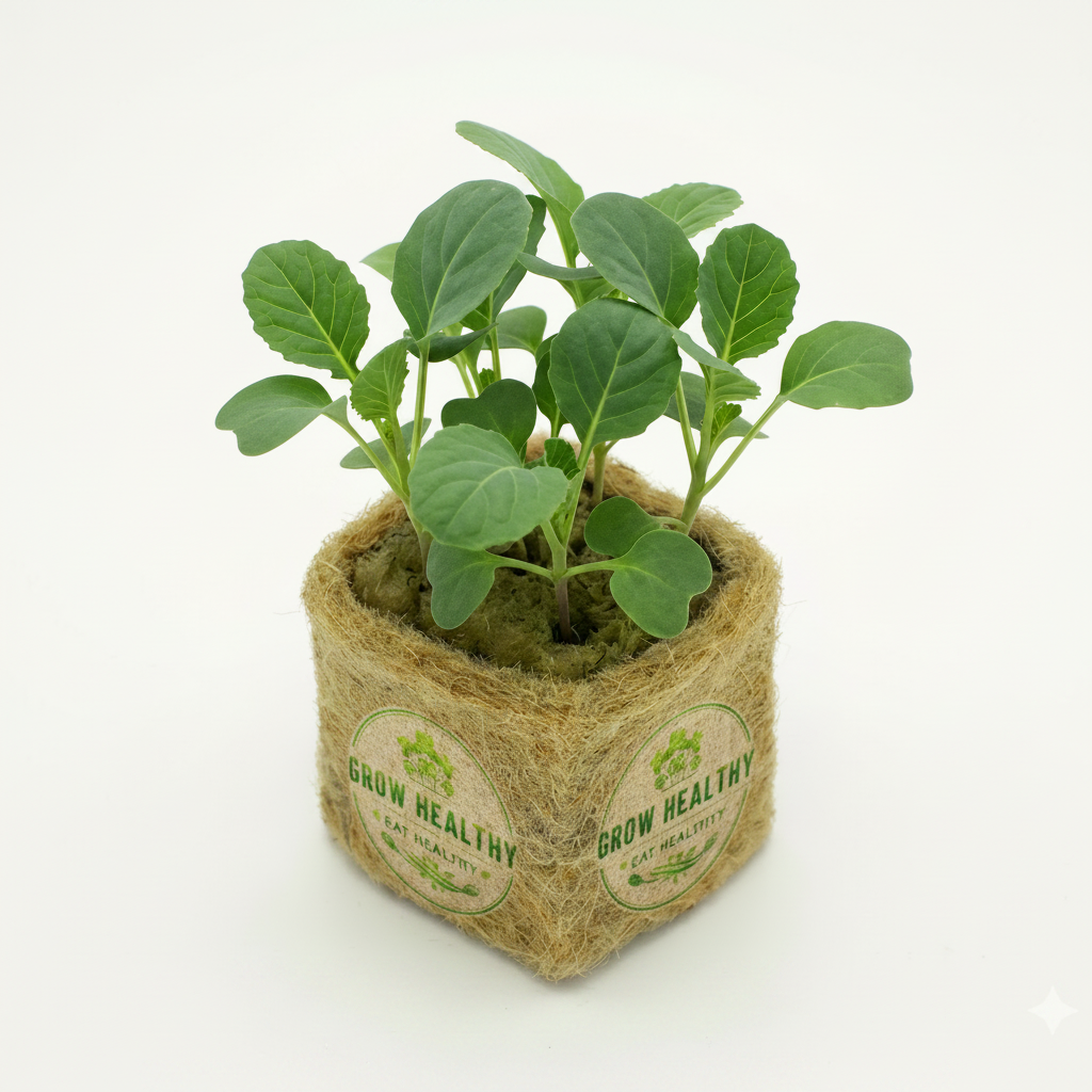 Georgia Southern Collard Green Seedling from Grow Healthy Eat Healthy